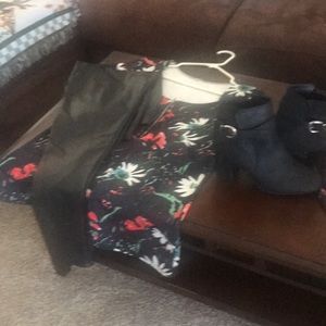 Xl floral blouse only worn once